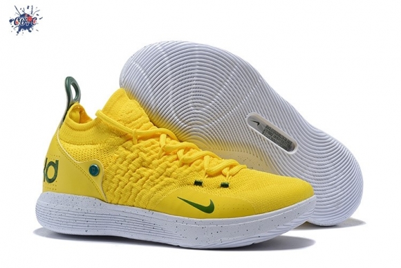 Meilleures Nike KD XI 11 Jaune Blanc