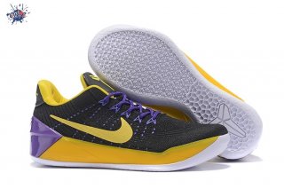 Meilleures Nike Kobe A.D. Noir Pourpre Jaune