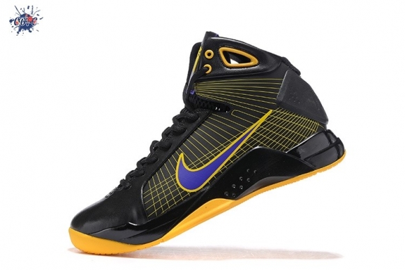 Meilleures Nike Kobe IV 4 Noir Pourpre Or