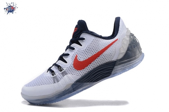 Meilleures Nike Kobe Venomenon 5 Usa Blanc Rouge Marine