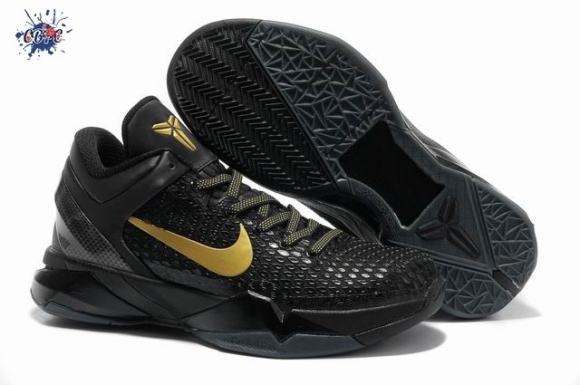 Meilleures Nike Kobe VII 7 Elite "Away" Noir Or