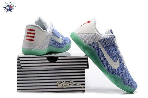 Meilleures Nike Kobe XI 11 Bleu Vert