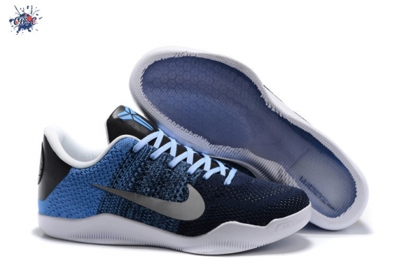 Meilleures Nike Kobe XI 11 "Brave Bleue" Bleu Argent