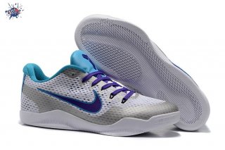 Meilleures Nike Kobe XI 11 Em "Draft Day" Blanc Bleu