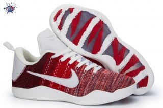 Meilleures Nike Kobe XI 11 Rouge Blanc