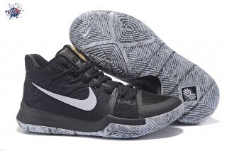 Meilleures Nike Kyrie Irving III 3 Bhm Noir Métallique Or Blanc