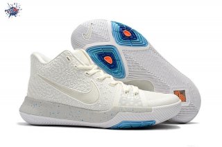 Meilleures Nike Kyrie Irving III 3 "Ivory" Blanc Bleu