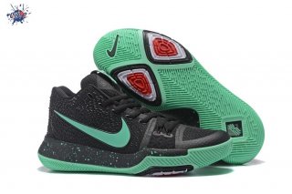 Meilleures Nike Kyrie Irving III 3 Noir Vert Rouge