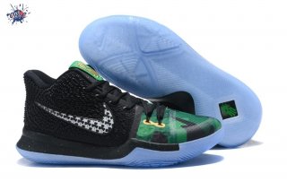 Meilleures Nike Kyrie Irving III 3 Noir Vert