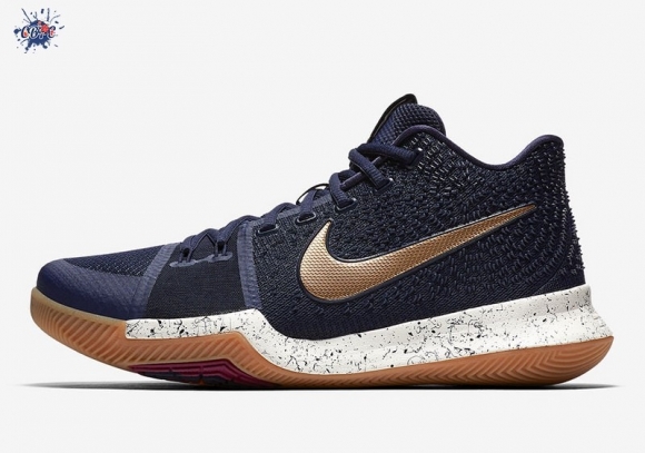 Meilleures Nike Kyrie Irving III 3 Obsidian Métallique Or