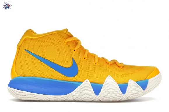 Meilleures Nike Kyrie Irving IV 4 "Kix" Jaune Bleu