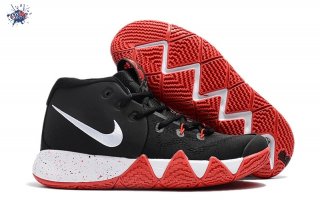 Meilleures Nike Kyrie Irving IV 4 Noir Blanc Rouge