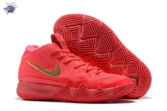 Meilleures Nike Kyrie Irving IV 4 Rouge Métallique Or