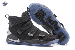 Meilleures Nike Lebron Soldier XI 11 Noir Blanc