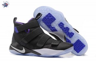 Meilleures Nike Lebron Soldier XI 11 Noir Pourpre