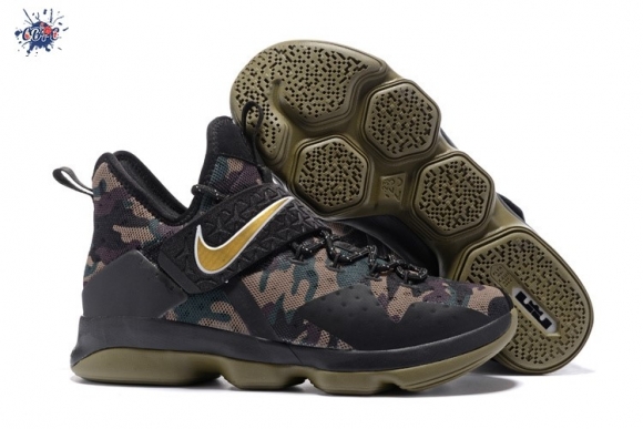 Meilleures Nike Lebron XIV 14 Camo Armée