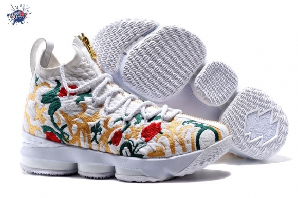 Meilleures Nike Lebron XV 15 Blanc Multicolore (aj3936-100)