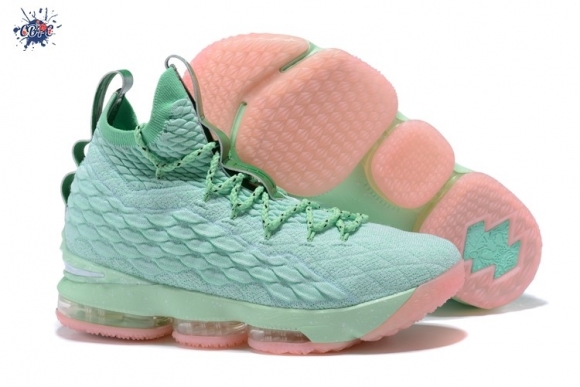 Meilleures Nike Lebron XV 15 Menthe Rose