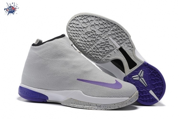 Meilleures Nike Zoom Kobe Icon Gris Pourpre