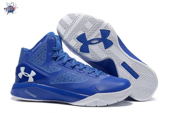 Meilleures Under Armour Clutchfit Drive 2 Bleu Blanc