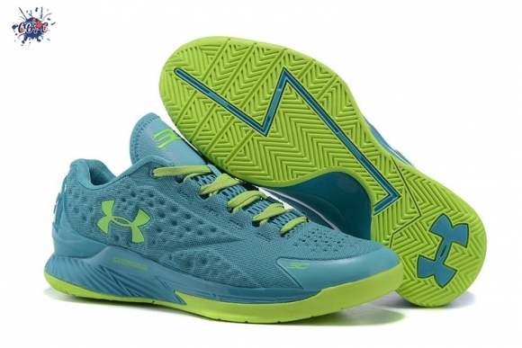 Meilleures Under Armour Curry 1 Low Vert Volt