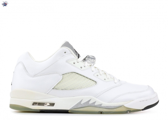 Meilleures W'S Air Jordan 5 Retro Low Blanc (314337-101)