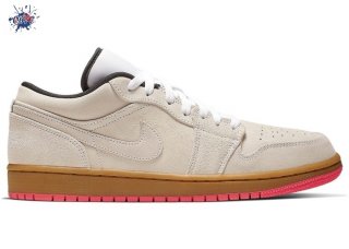 Meilleures Air Jordan 1 Low Bianco Rose (553558-119)