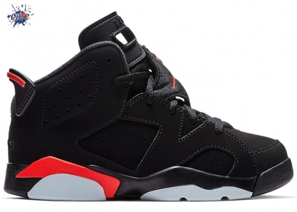 Meilleures Air Jordan 6 (PS) Retro Infrared 2019 Noir (384666-060)