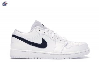 Meilleures Air Jordan 1 Low Blanc (553558-114)