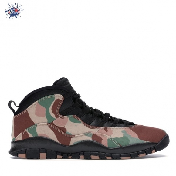 Meilleures Air Jordan 10 Retro "Duck Camo" Camo (310805-200)