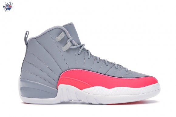 Meilleures Air Jordan 12 Retro (GS) Gris Rose (510815-060)