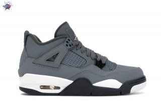 Meilleures Air Jordan 4 Retro (GS) (2019) Gris (408452-007)