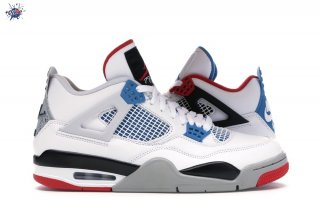 Meilleures Air Jordan 4 Retro "What The" Blanc (CI1184-146)