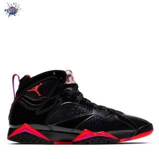 Meilleures Air Jordan 7 Retro Femme "Noir Patent" Noir (313358-006)