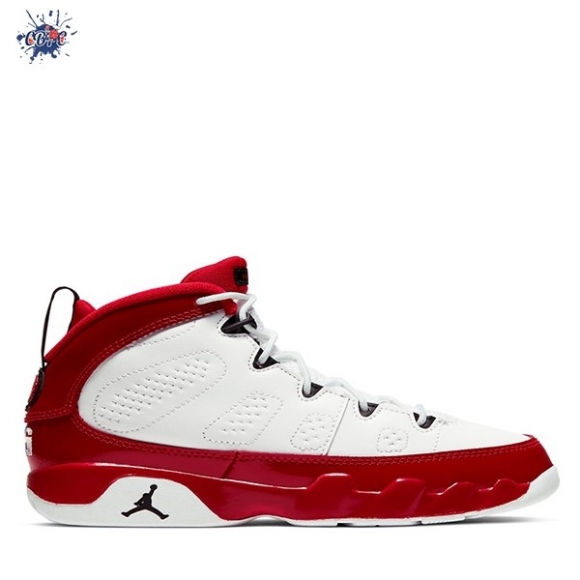 Meilleures Air Jordan 9 Retro (PS) Blanc Rouge (401811-160)