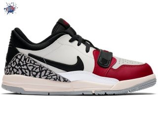 Meilleures Air Jordan Legacy 312 Low (PS) "Chicago" Blanc Noir (CD9055-106)