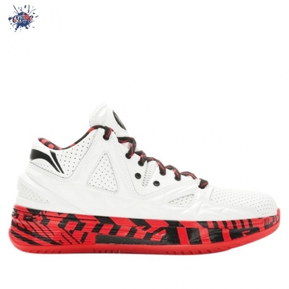 Meilleures Li Ning Way Of Wade 2.5 "Encore Overtown" Blanc Rouge (ABAJ003-2)