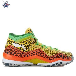 Meilleures Li Ning Way Of Wade 3 "All Star 1" Jaune Vert Orange (ABAJ013-29)