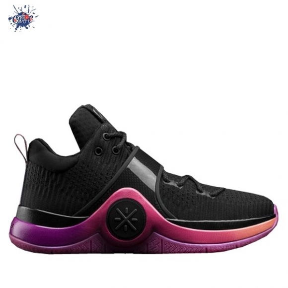 Meilleures Li Ning Way Of Wade 6 "Sunrise" Noir Rose (ABAM089-76)