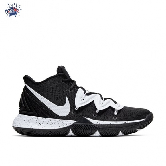 Meilleures Nike Kyrie Irving V 5 Team Noir Blanc (CN9519-002)