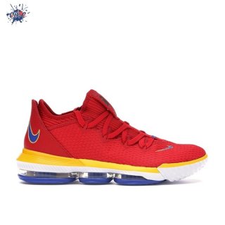 Meilleures Nike Lebron XVI 16 Low "Superbron" Rouge (CK2168-600)