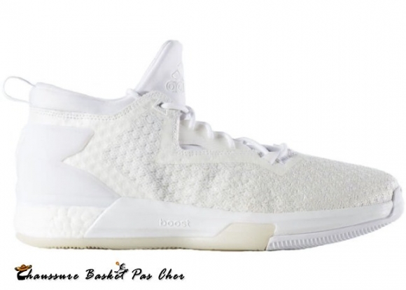 Adidas D Lillard Two Boost Primeknit Triple Blanc (AQ7994)