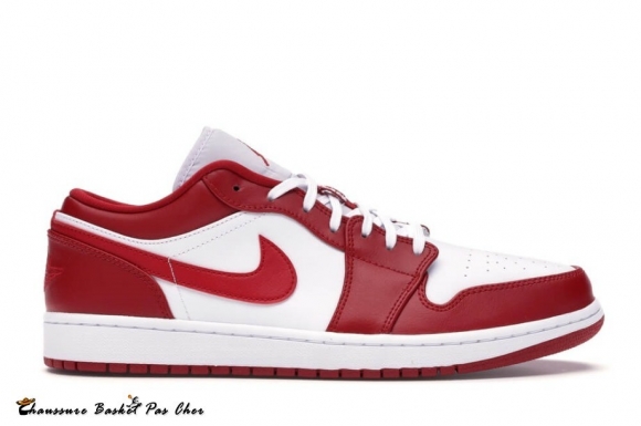 Jordan 1 Low Gym Rouge Blanc (553558-611)