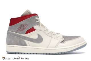 Jordan 1 Mid Sneakersnstuff 20Th Anniversary Rouge Blanc (CT3443-100)