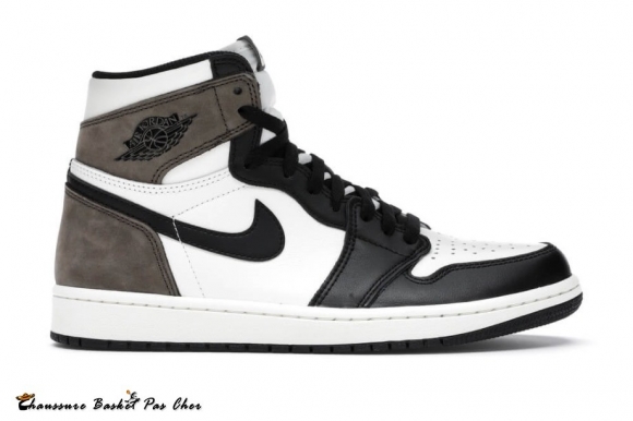 Jordan 1 Retro High "Sombre Moka" Noir Sombre (555088-105)