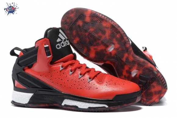 Meilleures Adidas Derrick Rose 6 Rouge Noir