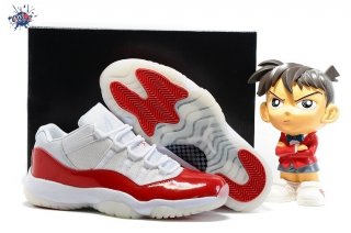 Meilleures Air Jordan 11 Blanc Rouge