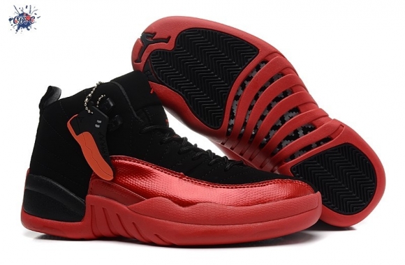 Meilleures Air Jordan 12 Rouge Noir