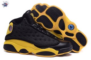 Meilleures Air Jordan 13 Noir Jaune