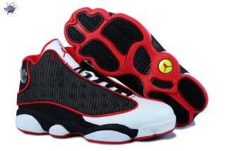 Meilleures Air Jordan 13 Rouge Blanc Noir